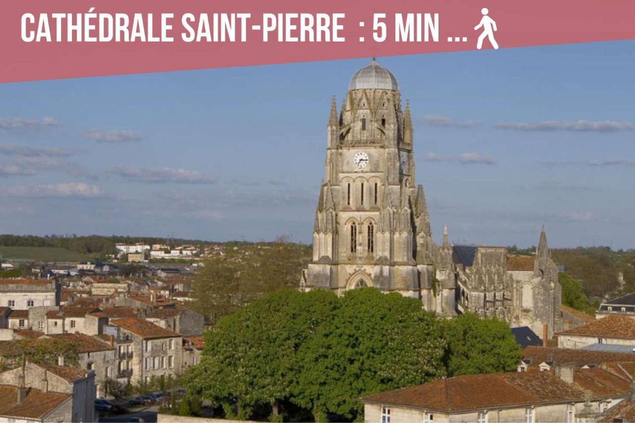 Ღ Le Saintois • Au Coeur De Ville, Spacieux & Wifi Сент Екстериор снимка
