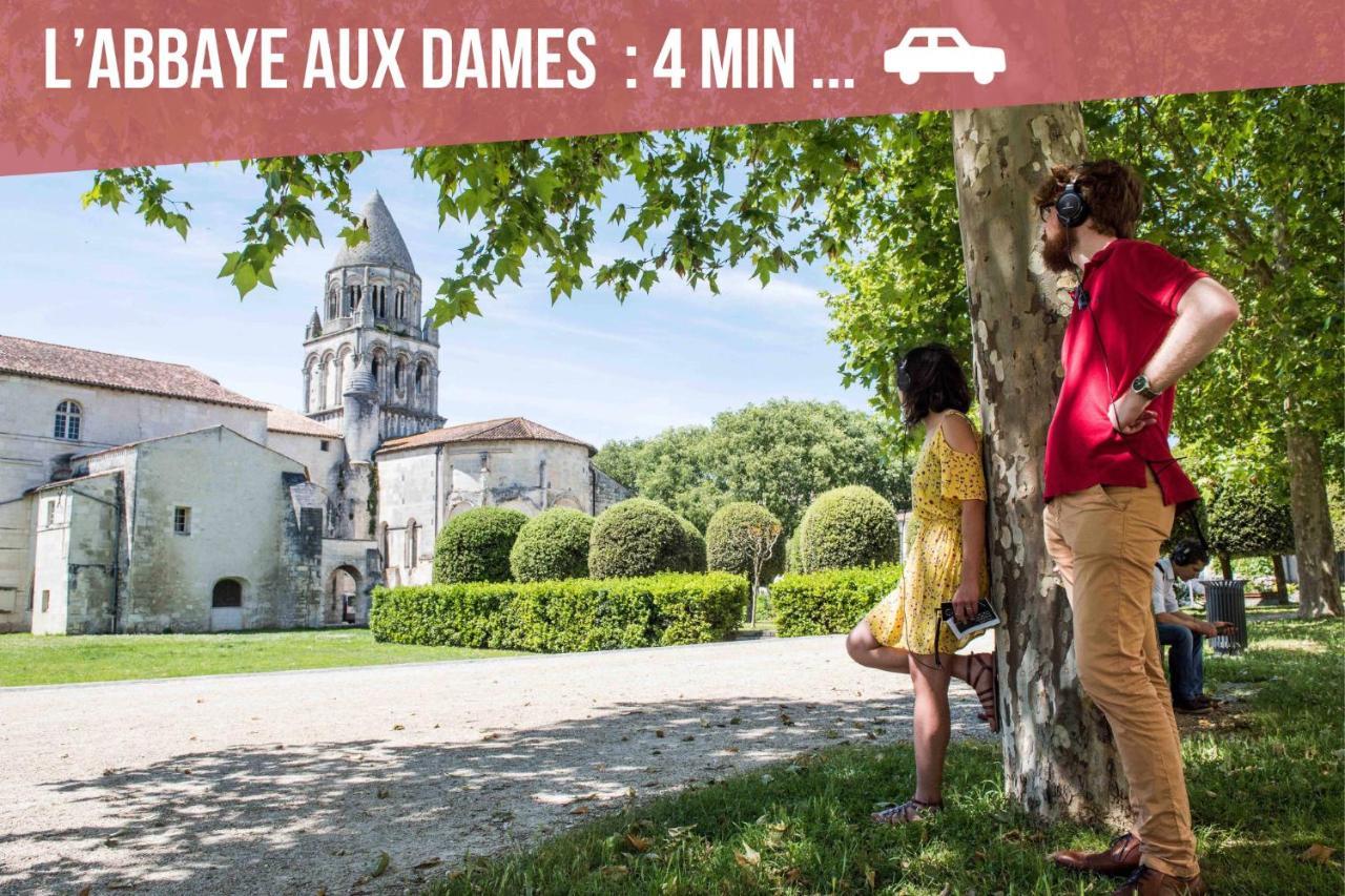 Ღ Le Saintois • Au Coeur De Ville, Spacieux & Wifi Сент Екстериор снимка